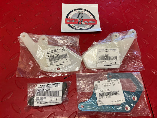 NEW KAWASAKI KX125 KX250 KX500 KDX200 KDX220 CHAIN GUIDE K100
