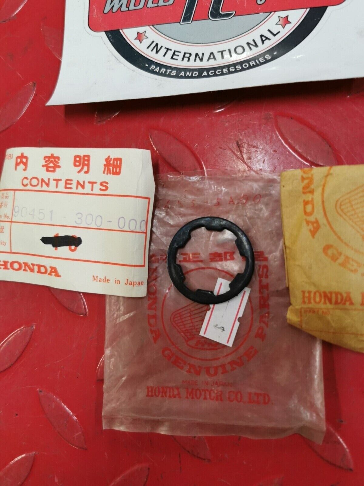 NOS Honda SL350 XL250 CB750 TL250 CB360 WASHER, THRUST (25MM) 90451-300-000 H32