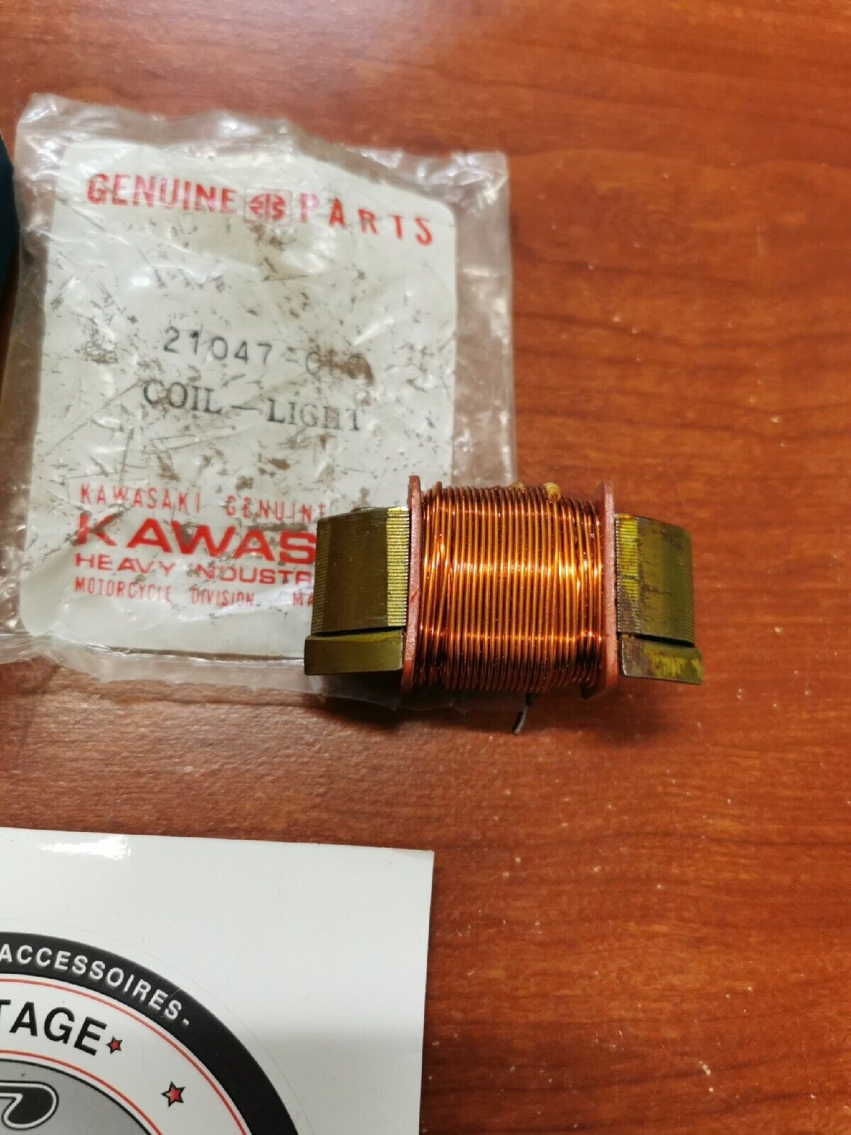 NOS Kawasaki MC1 G4TR G3SS G3TR G5 KV100 LIGHTING (A) COIL 21047-010 K23