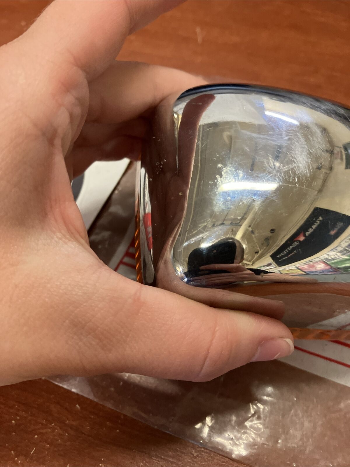 NOS Yamaha XS1100 REAR FLASHER LIGHT CHROME 2H7-83330-70-93 SUB 2H7-83330-7 Y165