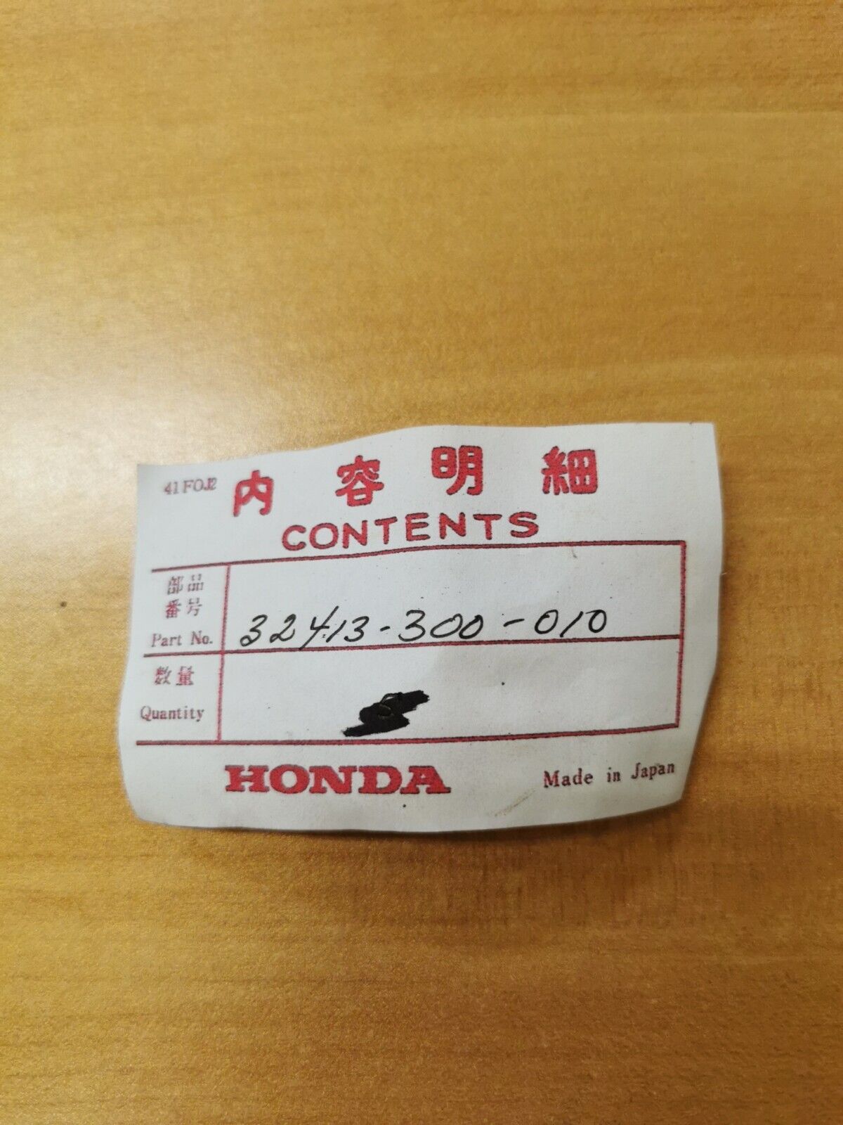 NOS HONDA CB750 COVER B BATTERY TERMINAL 32413-300-010 H20