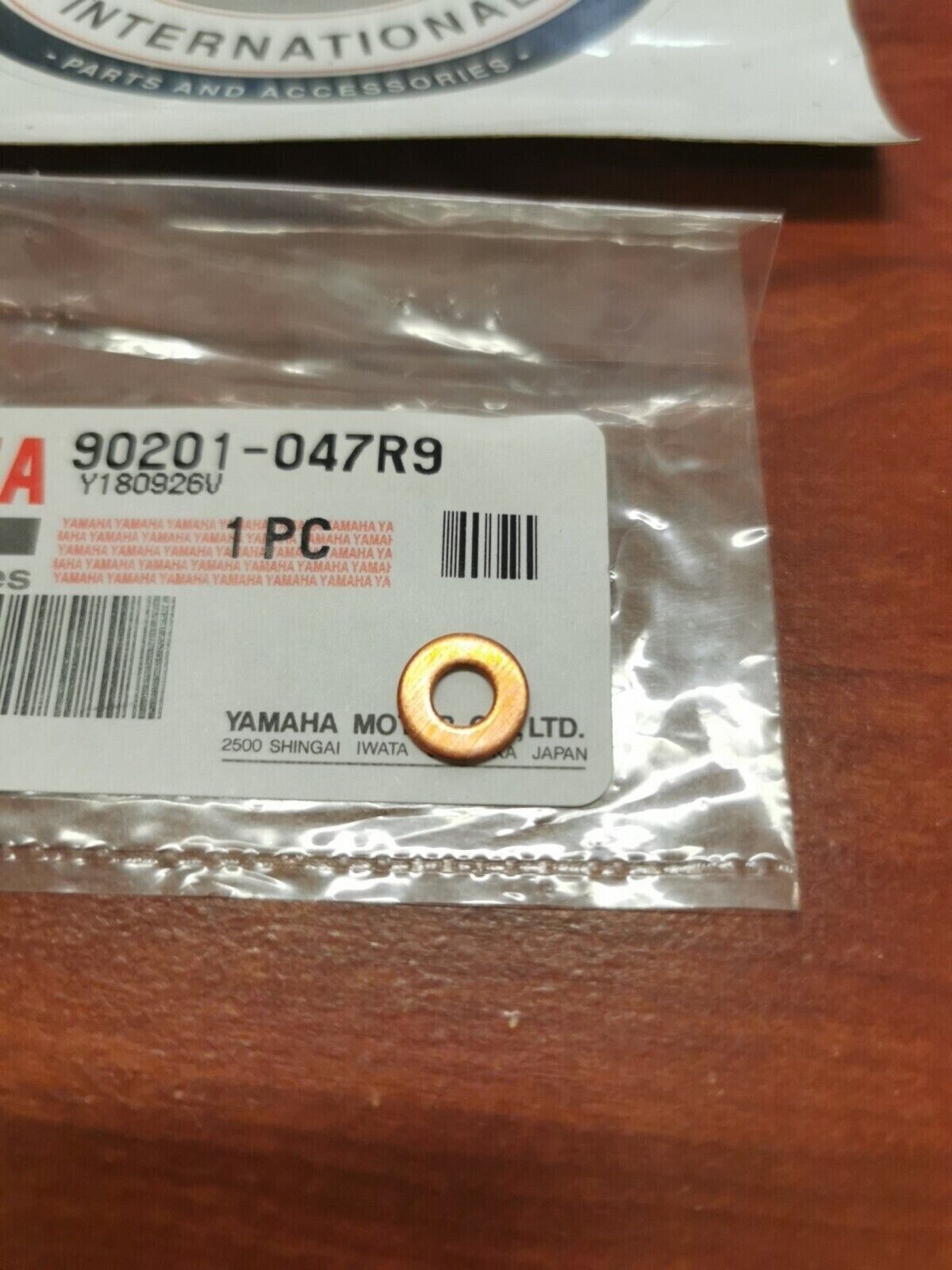 NOS Yamaha YXE10 YXF10 YXE85 YXM70 YFM35 YXC70 PLATE WASHER 90201-047R9-00 Y83