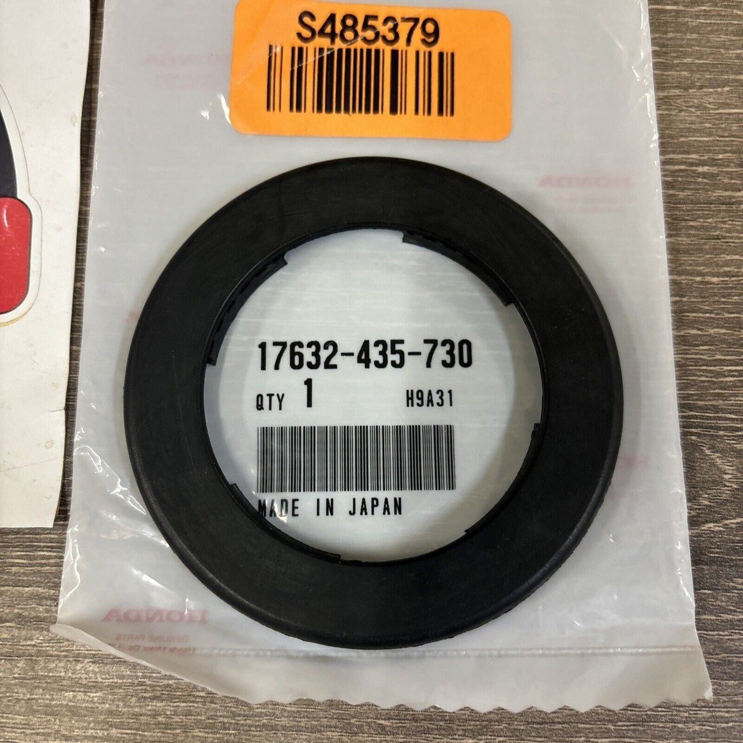 NOS Honda ATC250ES CB1100R TRX200 D FUEL FILLER CAP GASKET 17632-435-730 H158