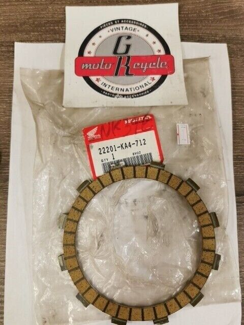 NOS HONDA CR250 CR480 CR500 1983 - 1990 DISK CLUTCH FRICTION 22201-KA4-712 H101