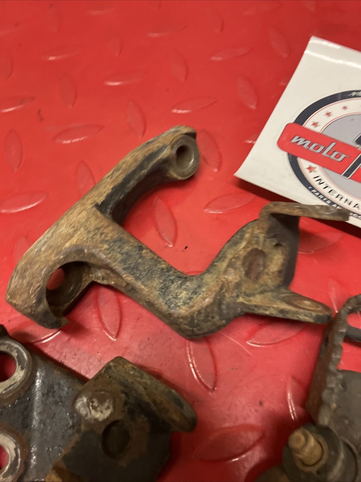 Honda XL600R 1986 footpeg foot peg step rest left right 1985 1987