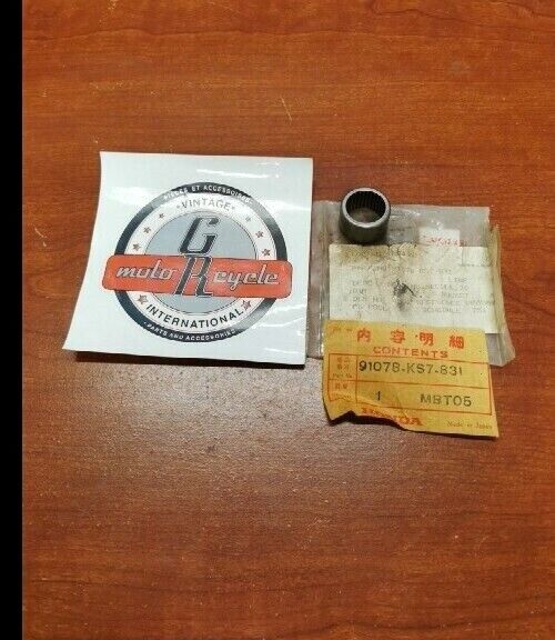 NOS Honda 1988 CR250R NEEDLE BEARING 91078-KS7-831 SUB. 91078-KS7-833 H71