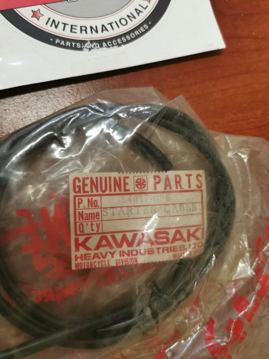 NOS Kawasaki 1974 - 1975 G5 STARTER CABLE 54017-056 K22