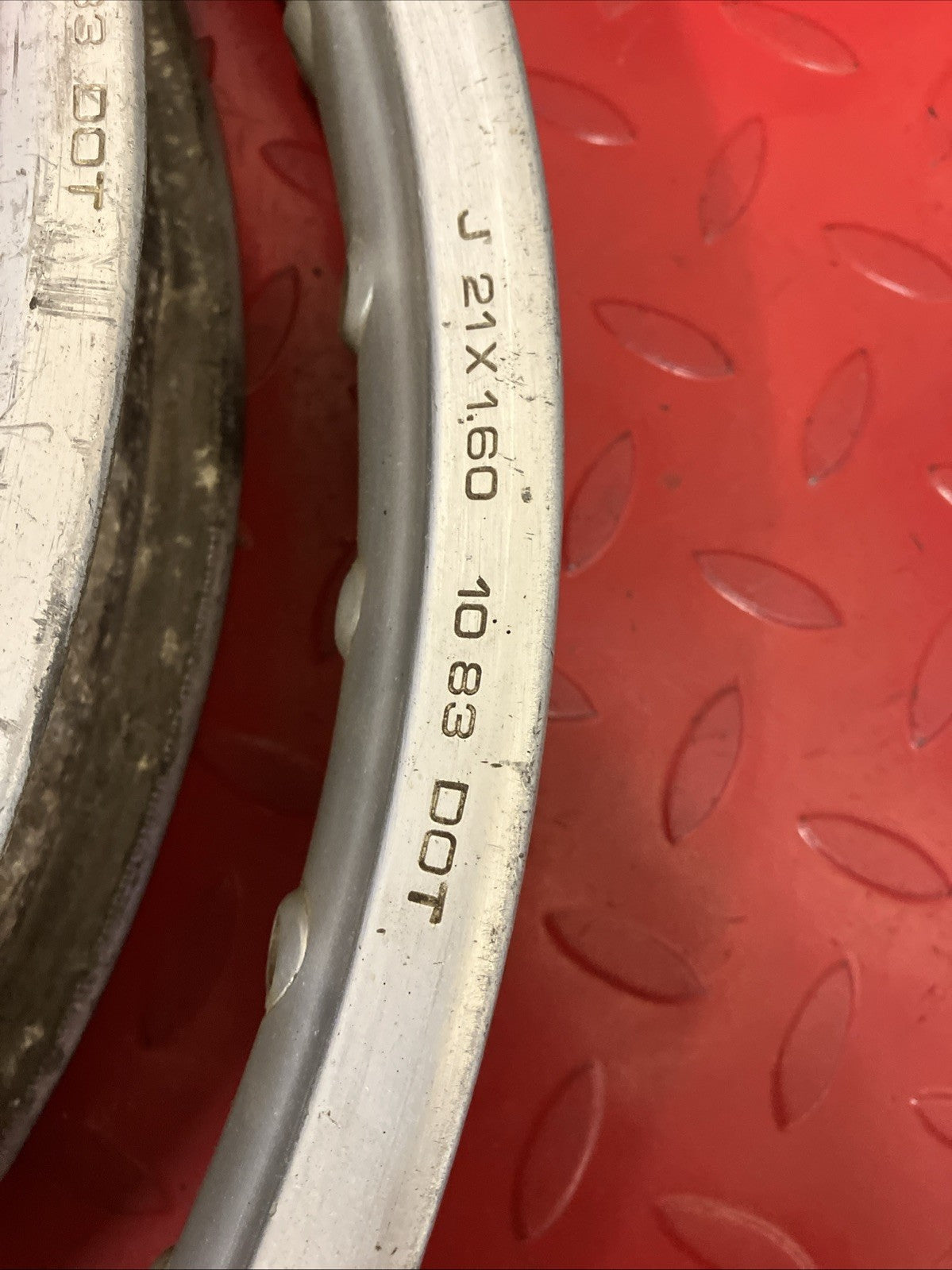 Honda CR250R 1984 Front rear back wheel rim CR500R