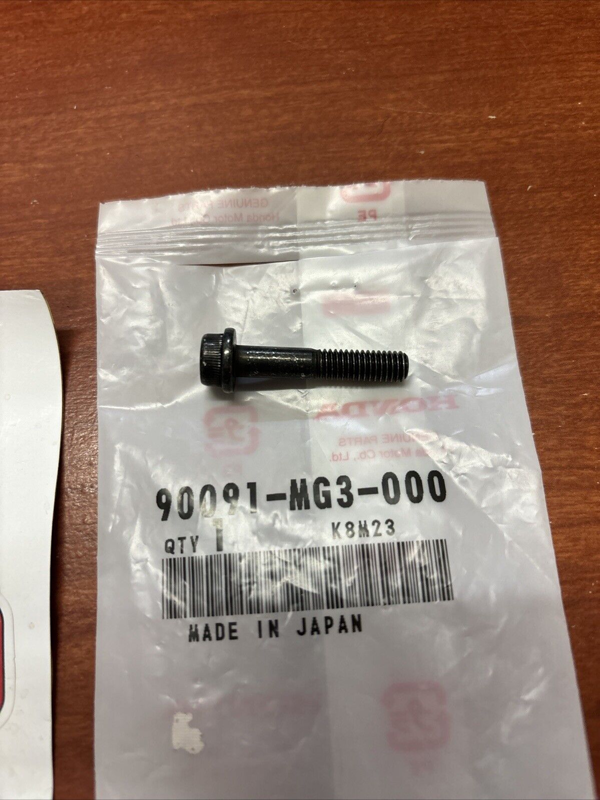 NOS Honda NX500 NX650 XL600 XR250 FLANGE SOCKET BOLT 6X32 90091-MG3-000 H135