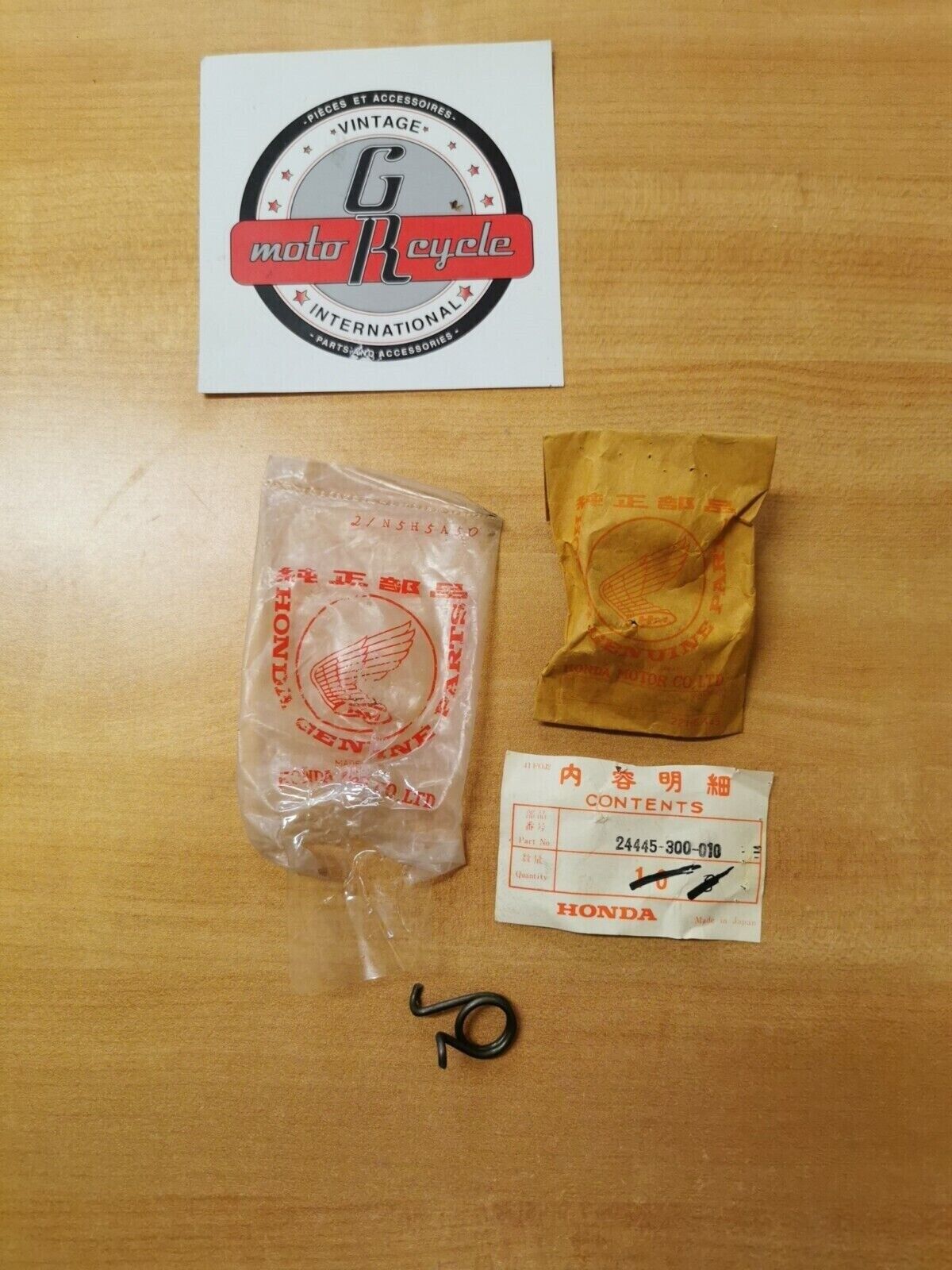 NOS HONDA CB750 SPRING NEUTRAL STOPPER 24445-300-010 H20