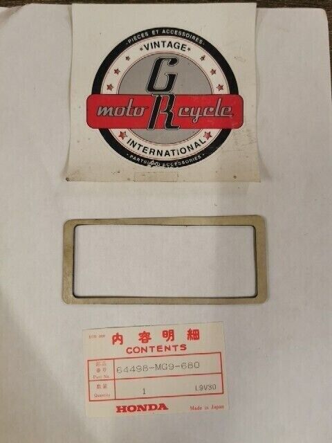 NOS HONDA GL1200A GL1200D 1985 - 1987 RUBBER R OUTLET 64498-MG9-680 H100