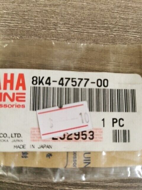 NOS YAMAHA BR250P ET340L BR250P VT600H VX700D CONNECTOR 8K4-47577-00-00 Y112