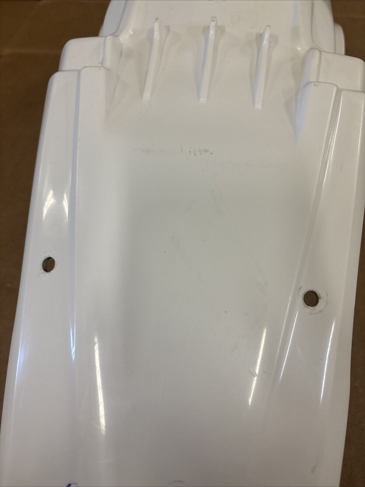 UFO PLAST 1996 - 2001 YZ125 YZ250 REAR FENDER WHITE YA02897-046