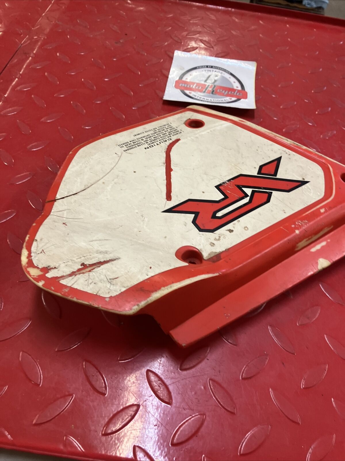 Honda XR200 1980 1981 1982 left side airbox cover panel OEM