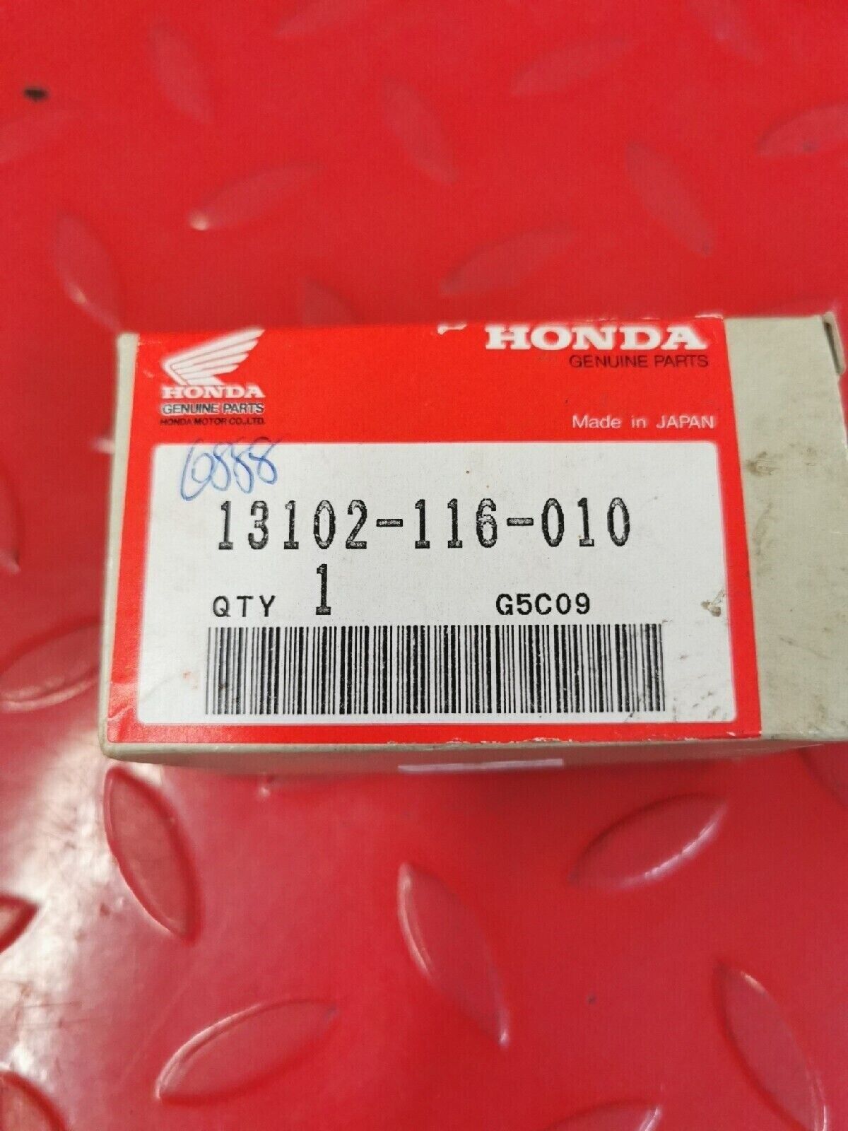 NOS HONDA XR75 1976  PISTON OS 0.25 13102-116-010  H40