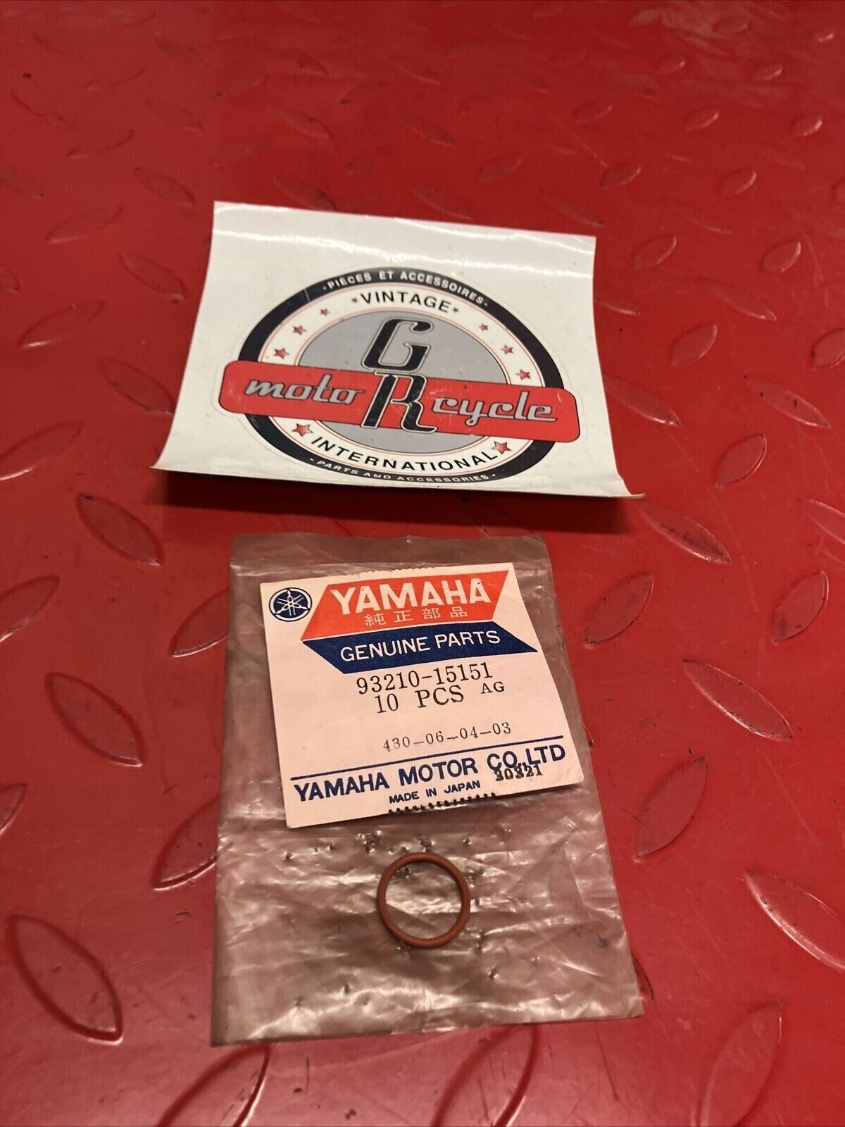 NOS YAMAHA O-RING 93210-15151-00 Y63