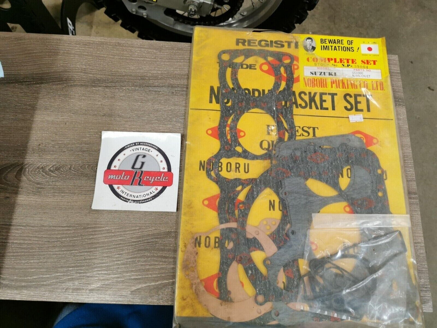 NOS NOBORU NP SUZUKI GS1000N GS1000HN INCOMPLETE GASKET KIT SET NP-39004 J46