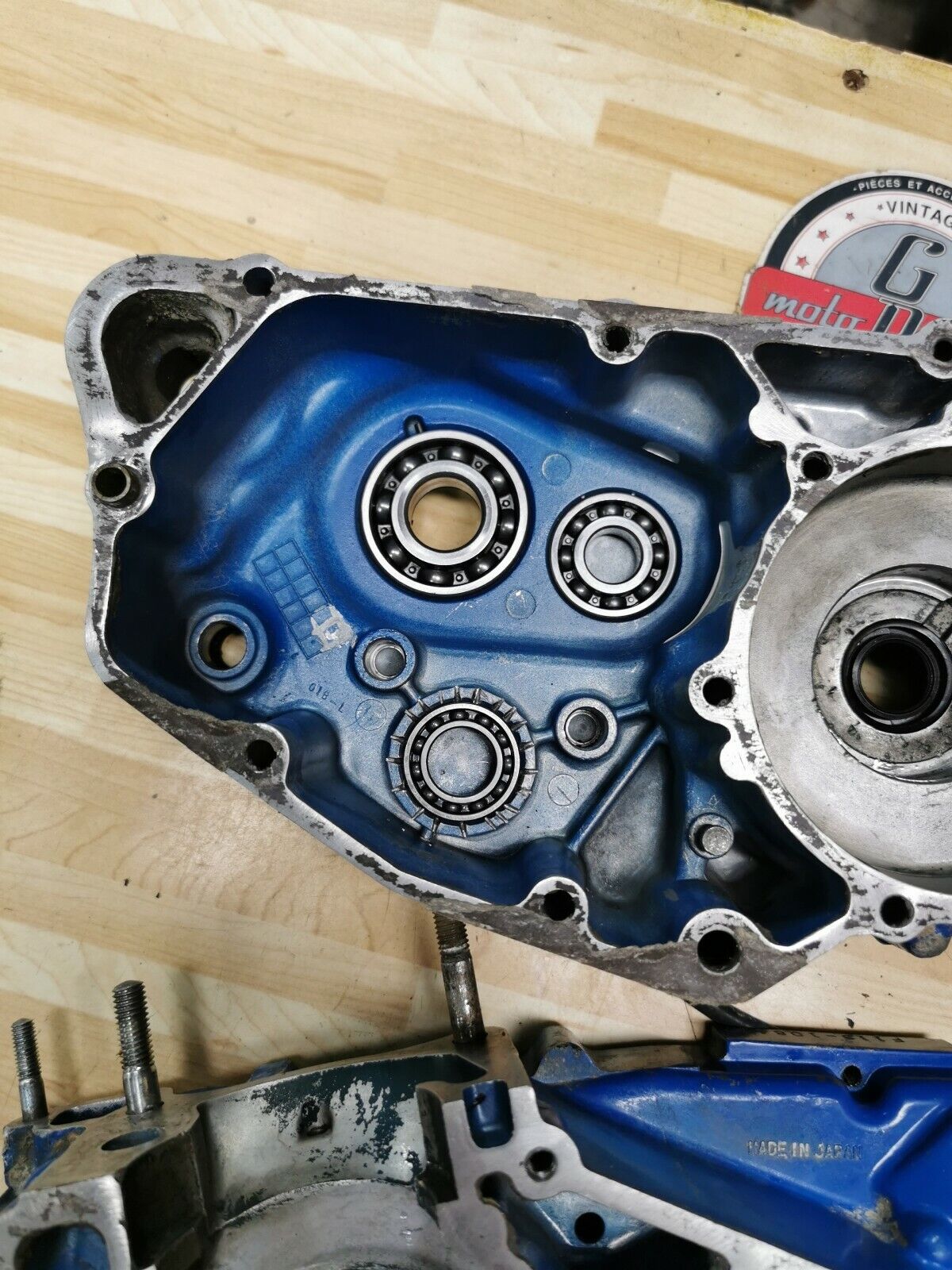 Suzuki RM125 1987 Crankcase crank case left right 1988