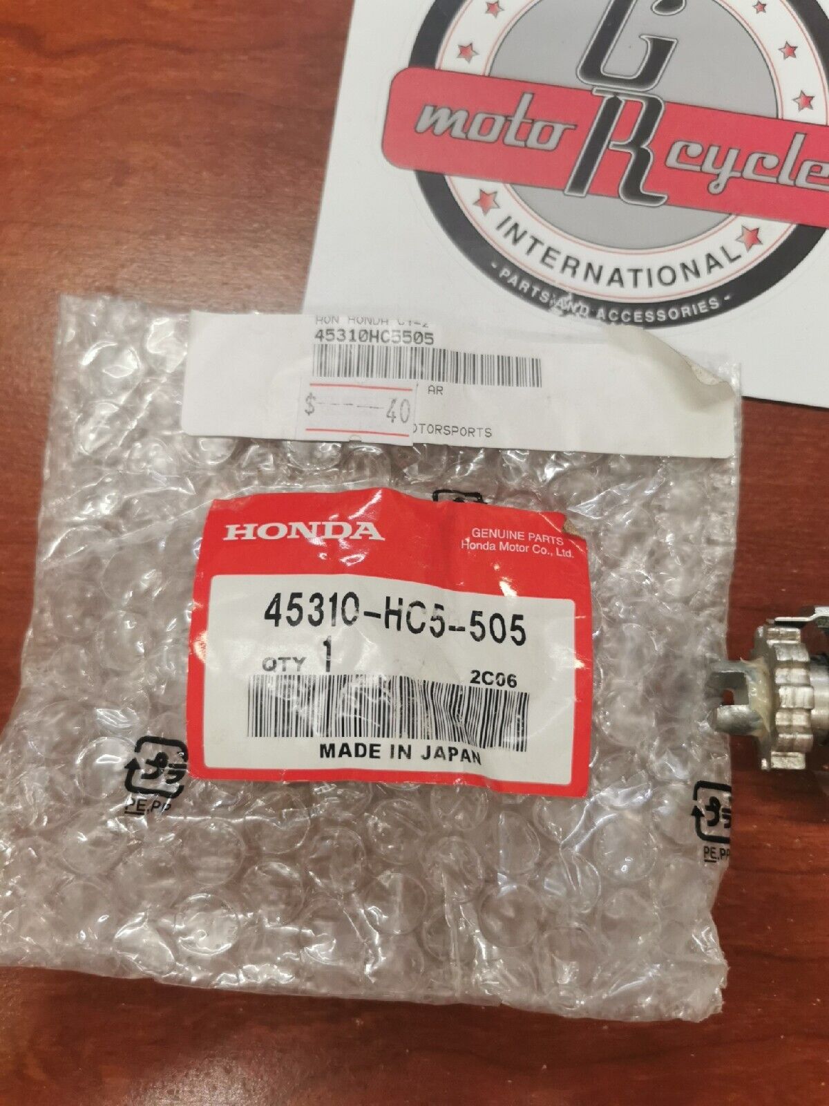 NOS Honda CYLINDER ASSY, AR 45310-HC5-505 H36 