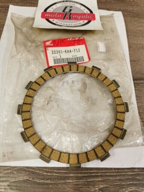 NOS HONDA CR250 CR480 CR500 1983 - 1990 DISK CLUTCH FRICTION 22201-KA4-712 H101