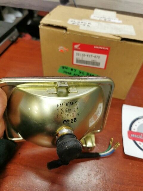 NOS Honda NX125 XL250R HEADLIGHT UNIT 33120-KY7-670 H107