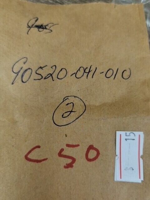 NOS HONDA C50 CUB 1969 C70M WASHER LIGHT SET 90520-041-010 H95