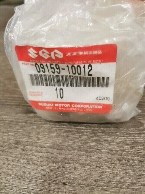 NOS SUZUKI ATV LTA500F AN400 LTF500F NUT 09159-10012 S39