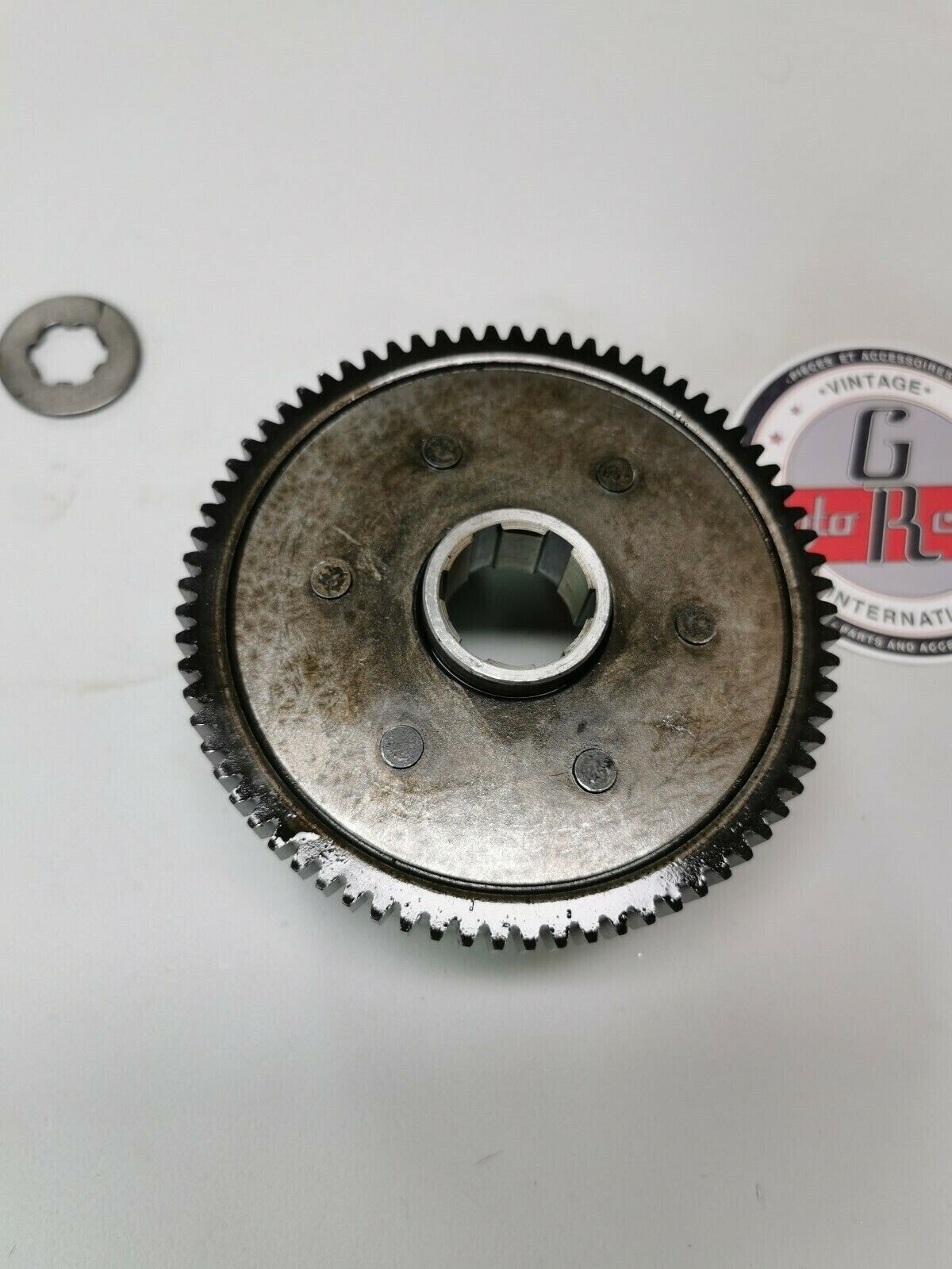 Honda XL100 1977 complete clutch outer center hub basket plate 22100-324-000