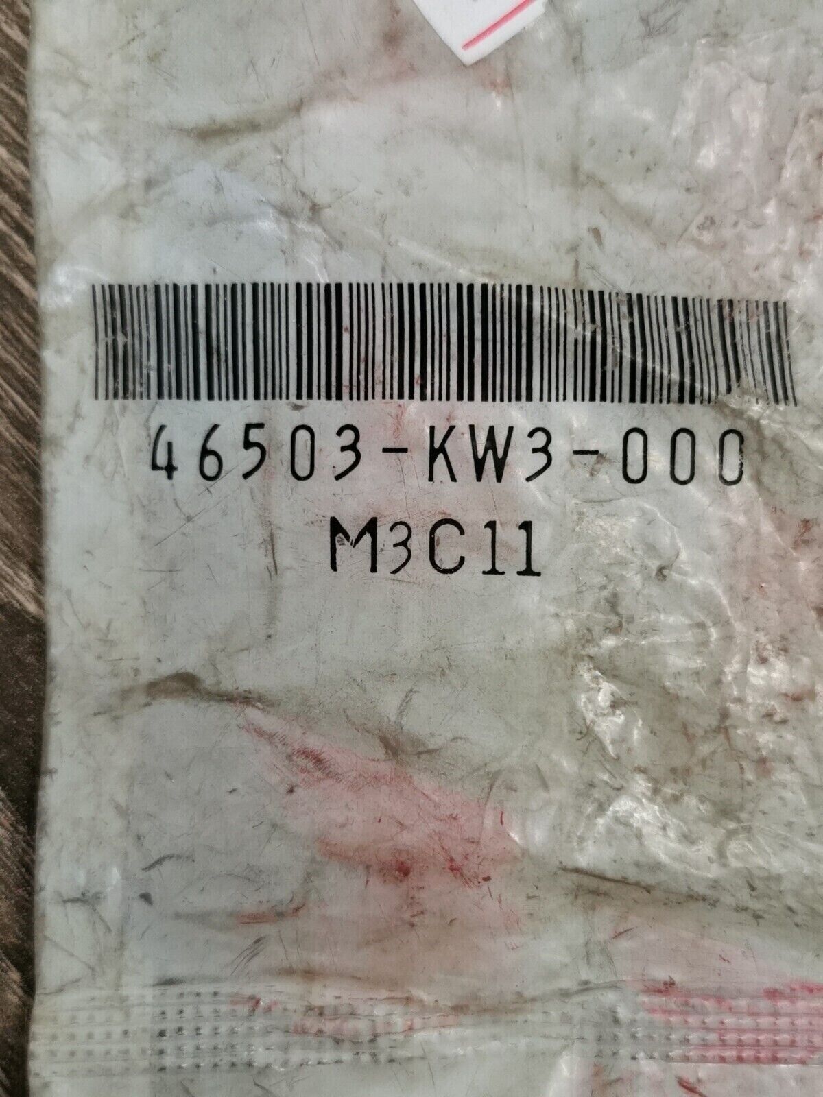 NOS HONDA  CR125R PIN  BRAKE ROD 46503-KW3-000 H55