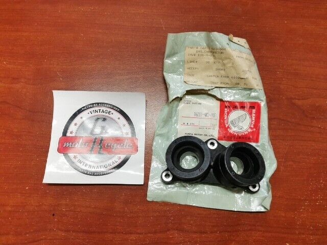 NOS Honda 1984 1985 XR200R CARBURETOR INSULATOR 16211-KK0-000 H107