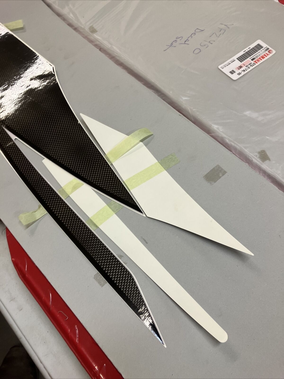 NOS Yamaha YFZ450SE 2005 DECAL GRAPHIC SET 5TG-2173L-00-00 5TG-2174L-00-00 Y36