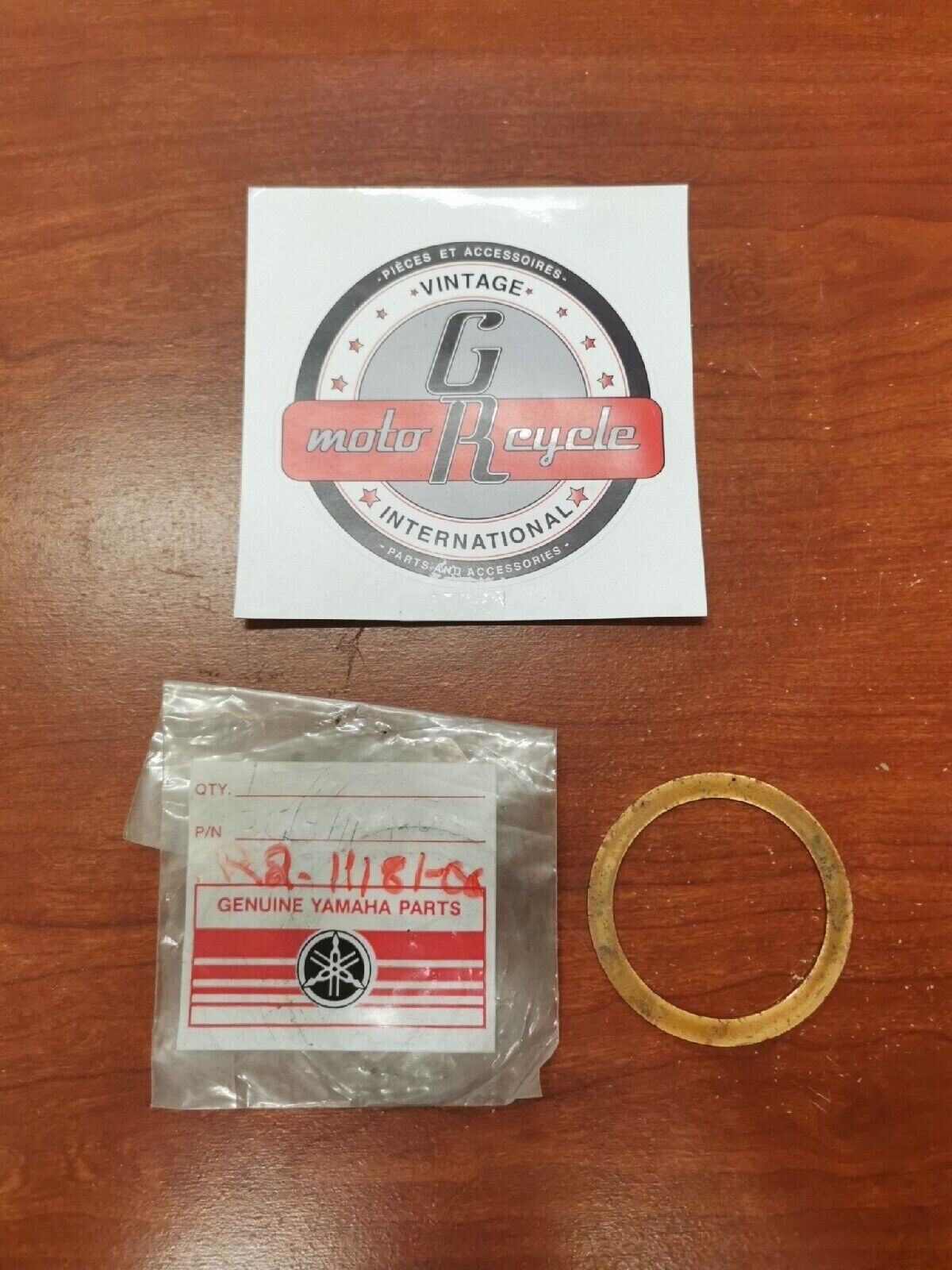 NOS Yamaha 1980 1981 YZ100 CYLINDER HEAD GASKET 3R2-11181-00-00 Y76