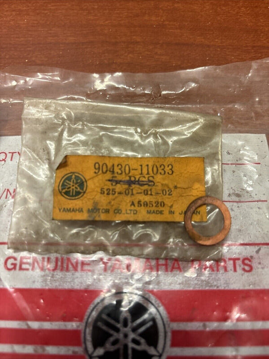 NOS Yamaha GASKET 90430-11033-00 SUB 256-11397-01-00 Y185