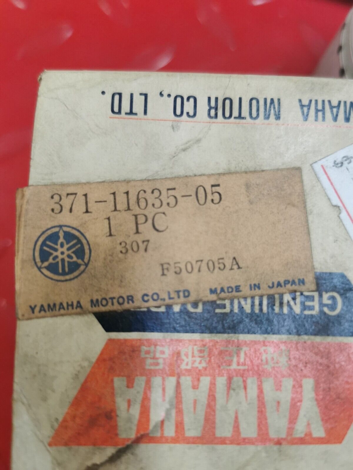 NOS YAMAHA XS500 TX500  PISTON 1 O/S 0.25 371-11635-05-00 Y27