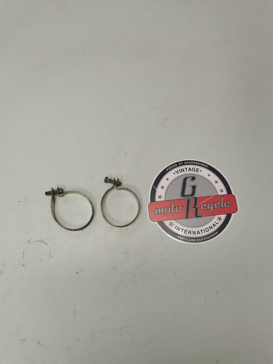 Honda XR200R 1984 front forks boots cover gaitors band clamp holder
