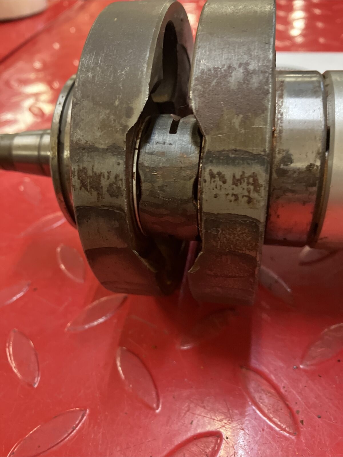 Yamaha RD400 1977 crankshaft assembly 1976 1978 1979