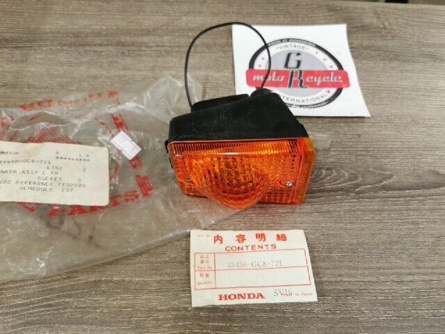 NOS HONDA NH80MD 1983 1984 NH80MD AREO WINKER ASSY L  FR 33450-GC8-721 H72