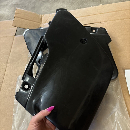 NOS UF0 PLAST 1994 - 1998 KX125 KX250 SIDE PANELS BLACK KA02769001