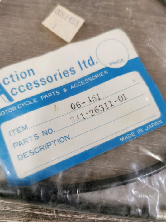 NOS ACTION ACCESSORIES TX750 CABLE THROTTLE 1  06-451 J30