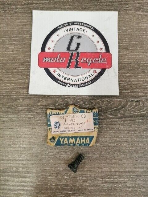 NOS YAMAHA TX750 TX750A 1973 1974 SCREW SPECL SHAPE 341-11494-00-00 Y188