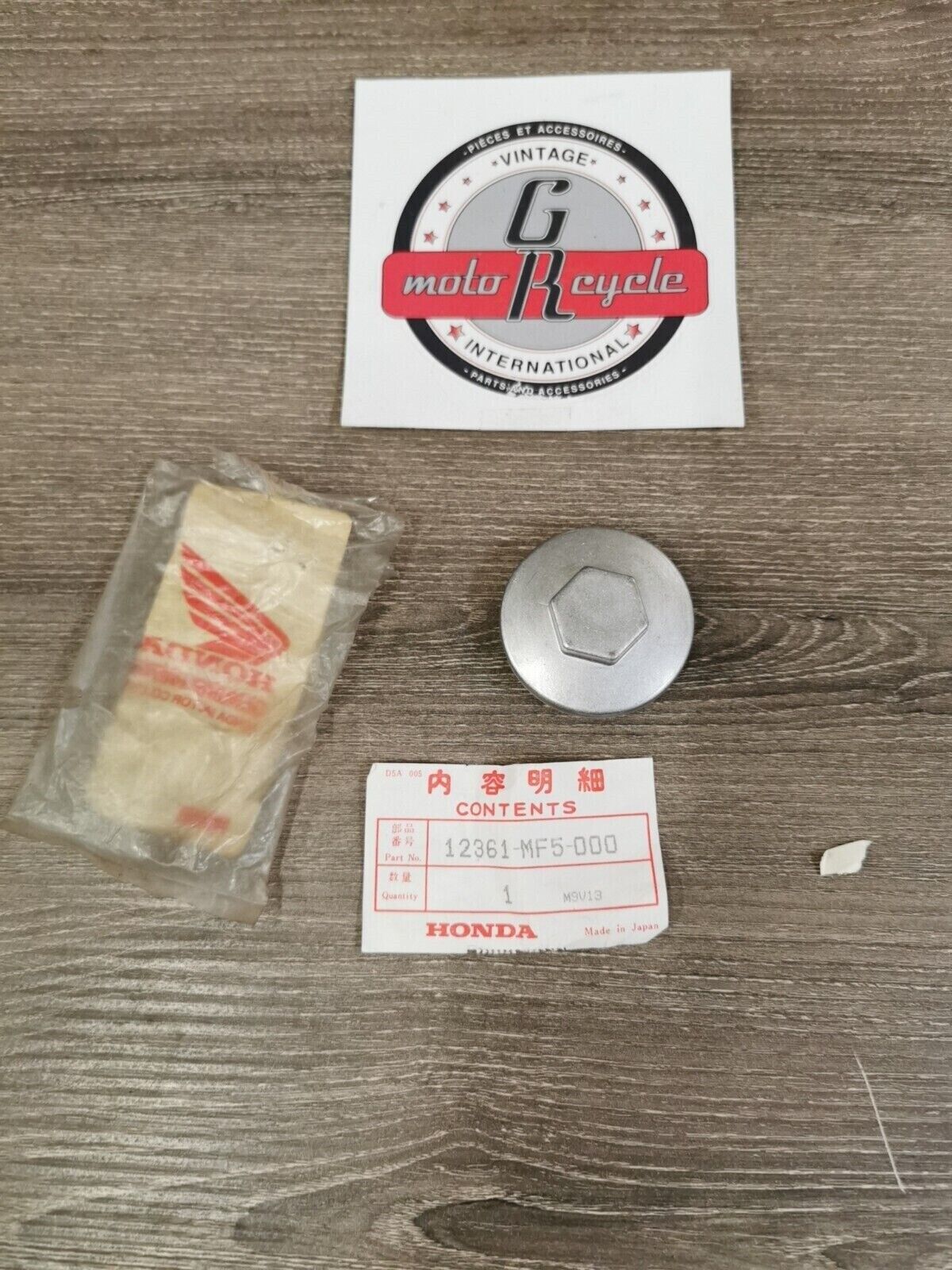 NOS HONDA VT500C XL600V 1984 -1990 CAP 12361-MF5-000 H48