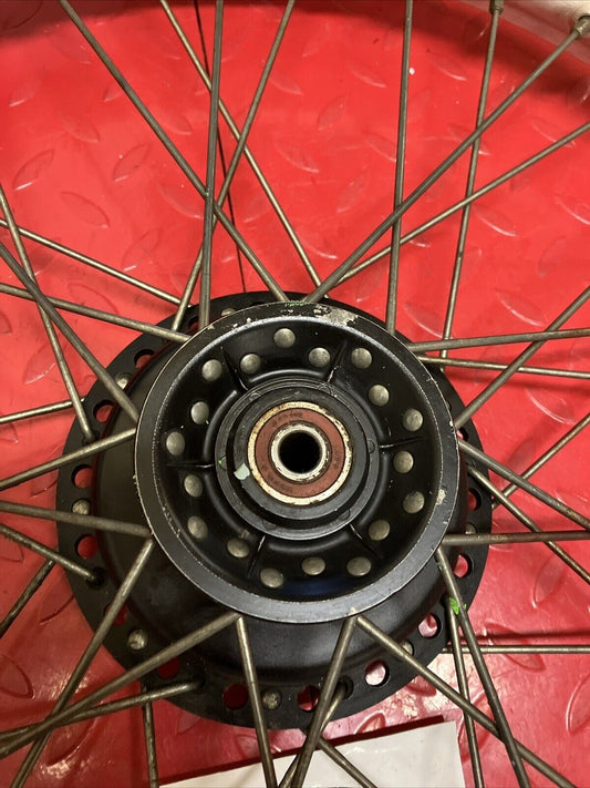 Kawasaki KX125 1980 front wheel hub rim