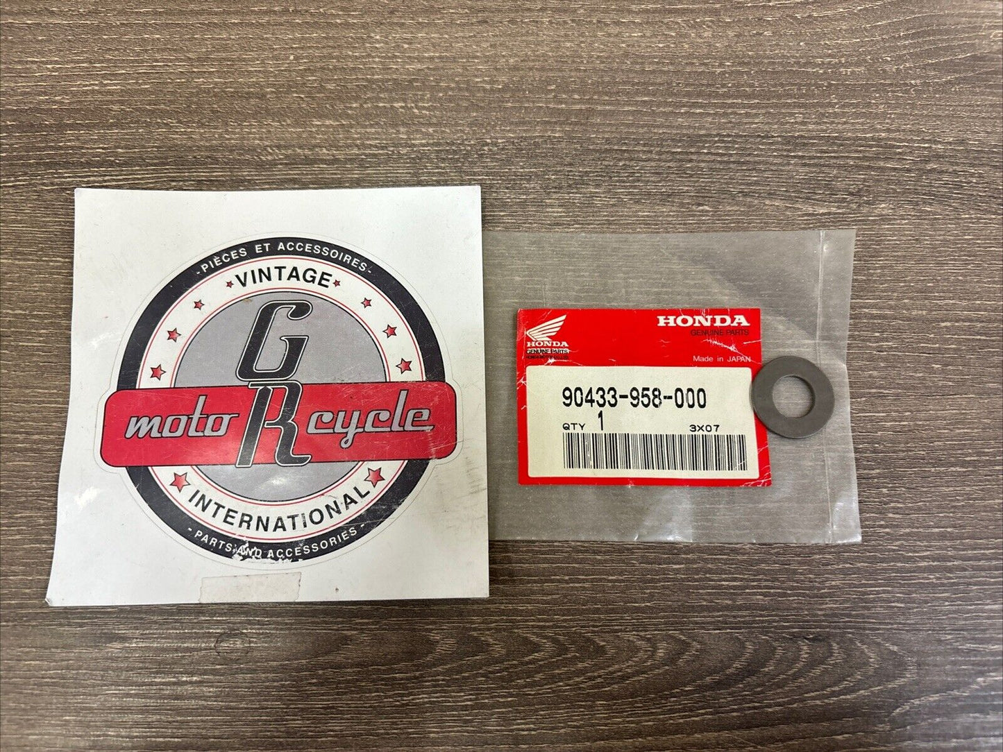 NOS Honda ATC185S ATC200 E M S CT200 THRUST WASHER 12MM 90433-958-000 H132