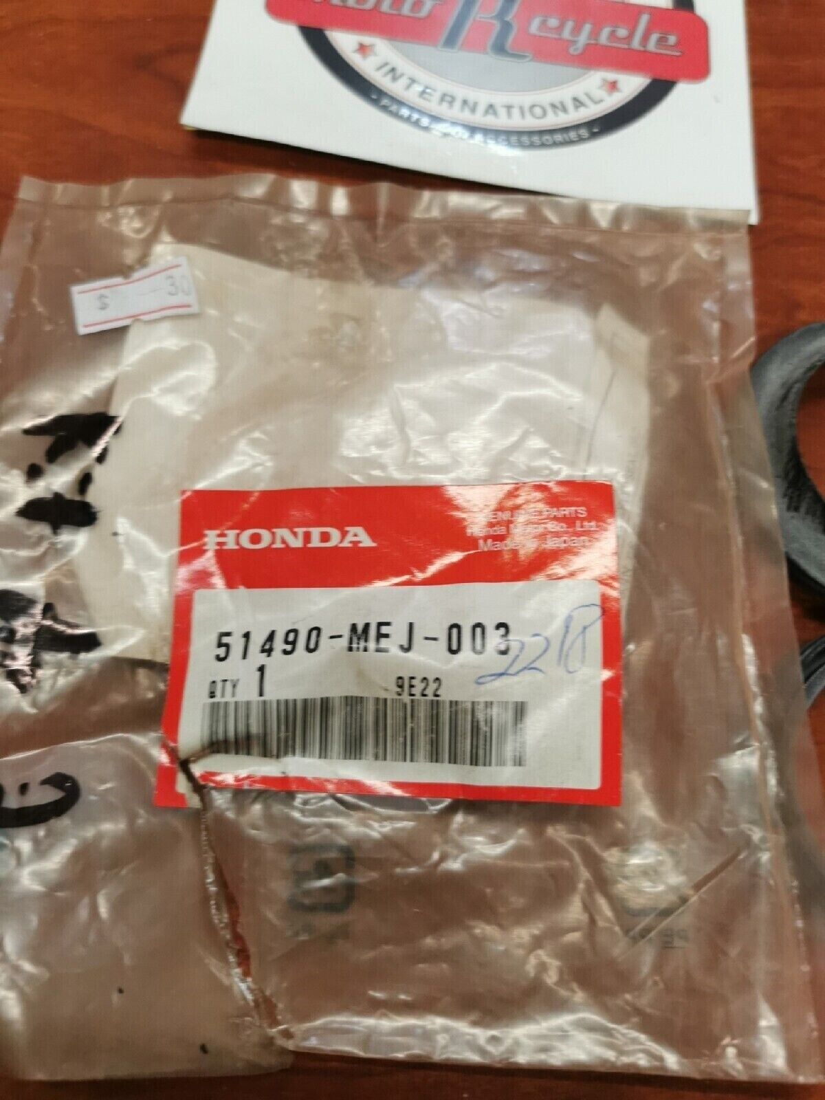 NOS Honda 2004 - 2007 CBR1000RR CB900F FORK FRONT SEAL SET 51490-MEJ-003 H34