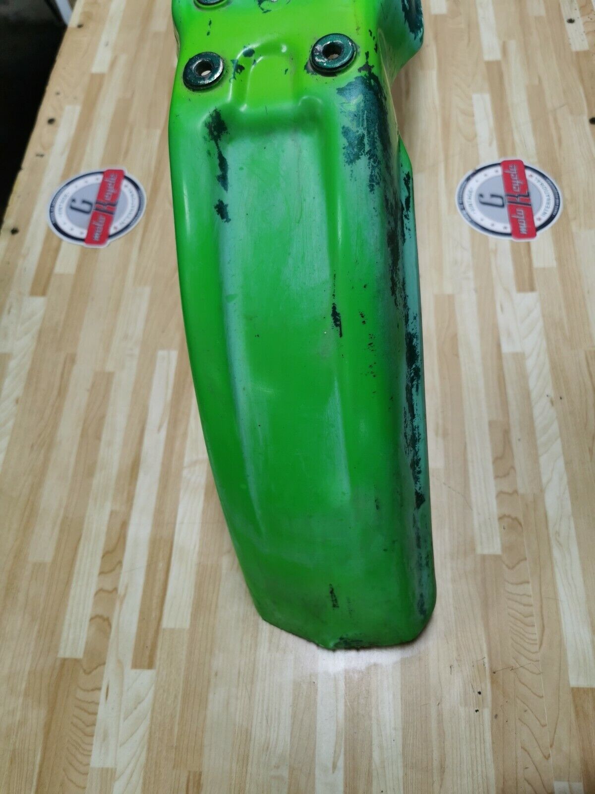 Kawasaki KDX200 1986 front fender plastic 1987 KX250 KX500 1988