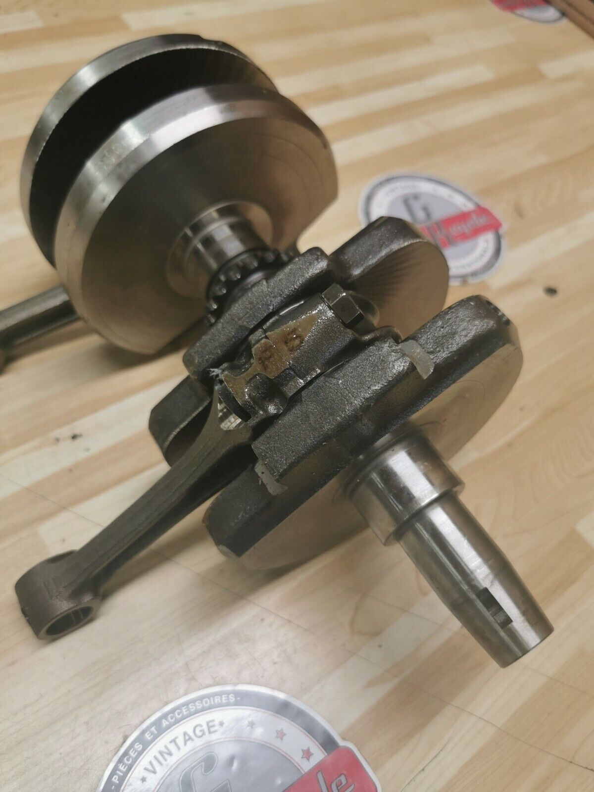 Yamaha XS400S 1982 crankshaft crank shaft connecting rod