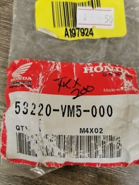NOS HONDA ATV TRX250A TRX200A THREAD STEERING HEAD TOP 53220-VM5-000 H102