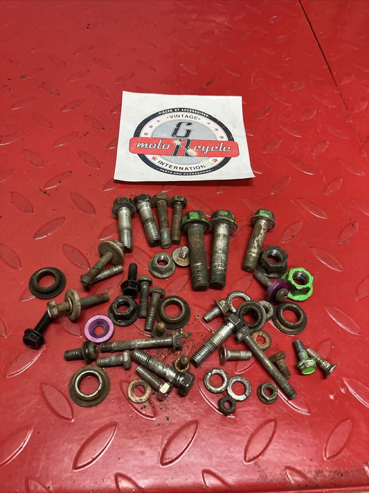Kawasaki KDX80 1987 Frame plastic hardware bolt nut lot