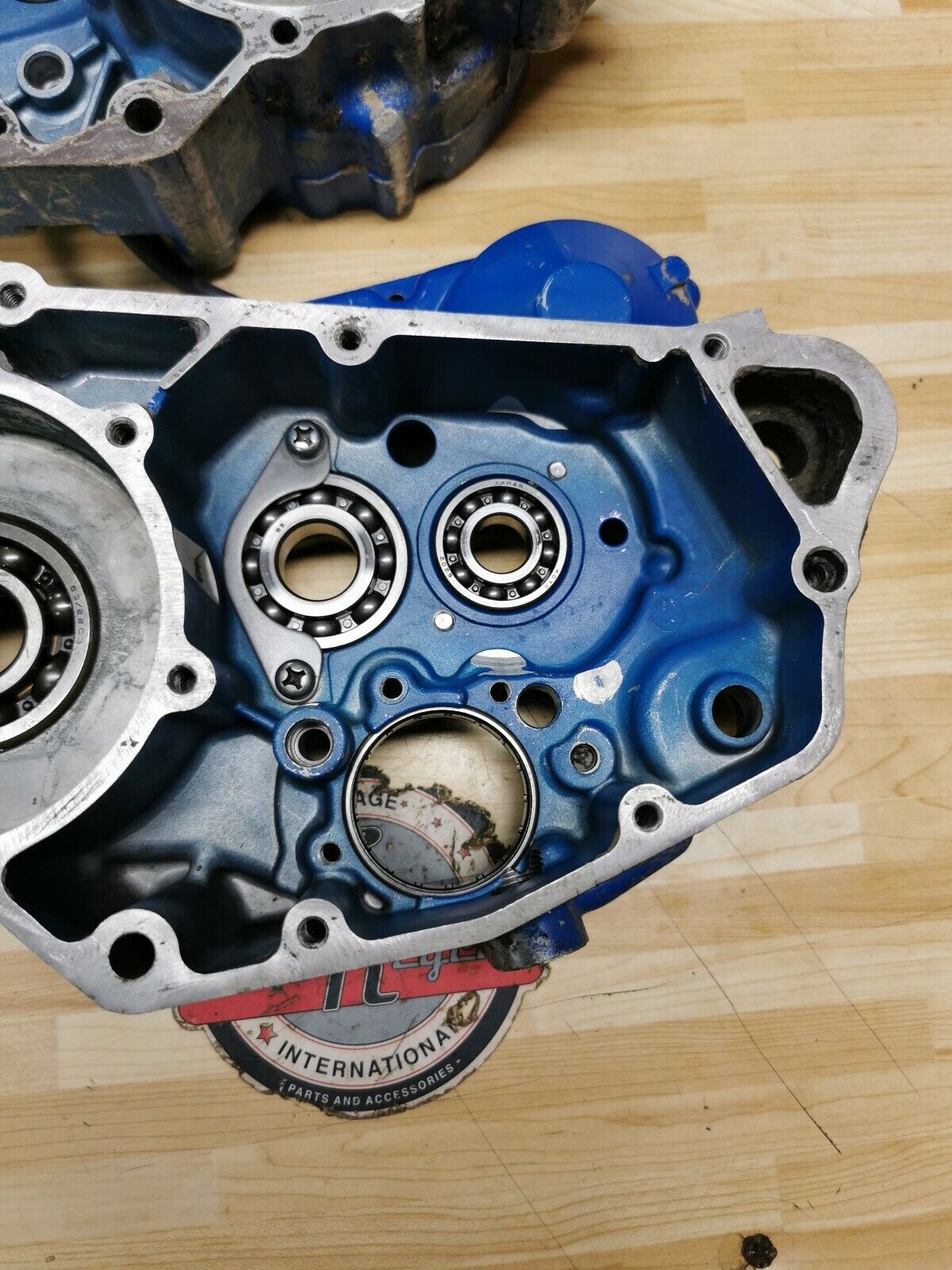 Suzuki RM125 1987 Crankcase crank case left right 1988