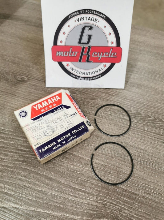 NOS YAMAHA  YZ80 1974 - 1982  PISTON RING SET  0.25   5T8-11601-10-00 Y51